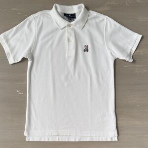 Boys Psycho Bunny Classic Short Sleeve Polo Shirt Large 14/16